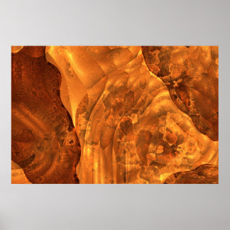 Poster Visões de âmbar