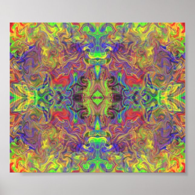 Pôster visões psicodélicas? (Frente)