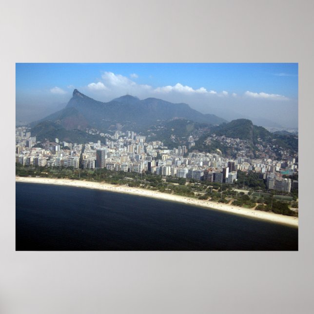 Poster Vista aérea do Rio de Janeiro (Frente)