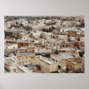 POSTER VISTA AERIAL DA CIDADE DURANTE O DIA