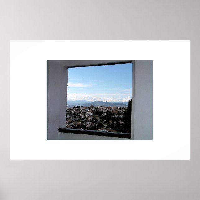 Pôster Vista Alhambra (Frente)
