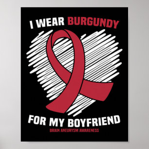 Poster Vista Burgundy Para Meu Aneurismo De Cérebro Namor