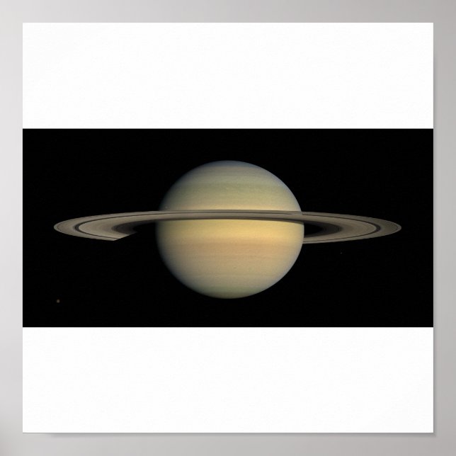 Pôster Vista completa de Saturno (Frente)