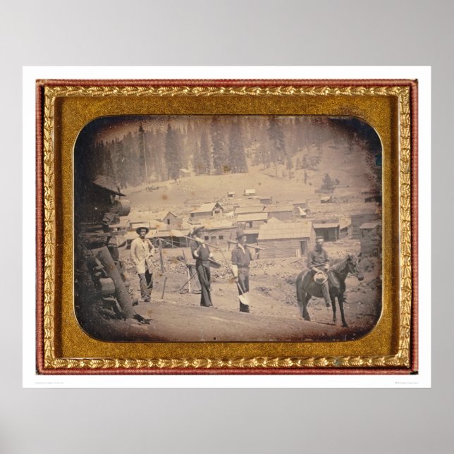 Poster Vista da cidade de Volcano, Califórnia (40214) (Frente)