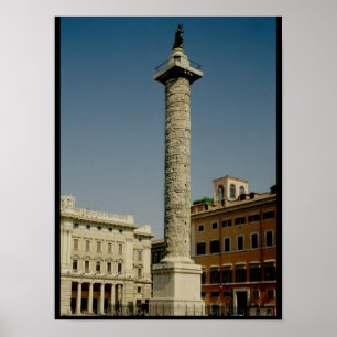 Poster Vista da coluna de Trajan, ANÚNCIO 113