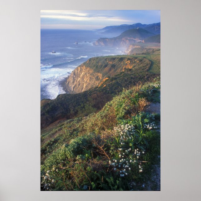 Poster Vista da Costa do Sur Grande (Frente)