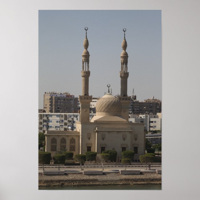 Poster Vista da costa egípcia (Frente)