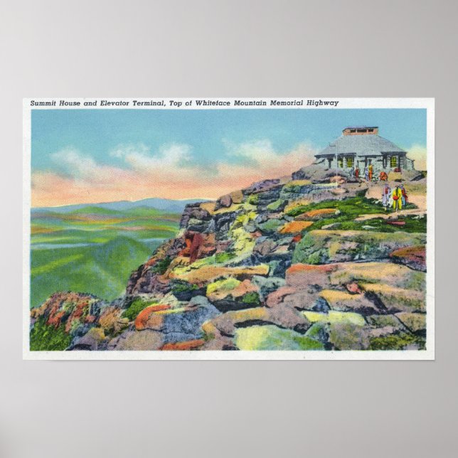 Pôster Vista da Cúpula, Elevator Terminal (Frente)