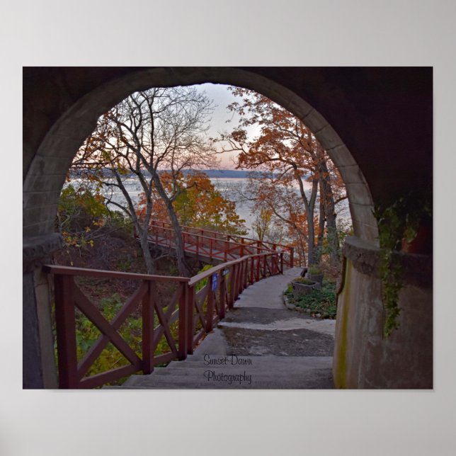 Poster Vista da dentro da Residência do Bannerman (Frente)