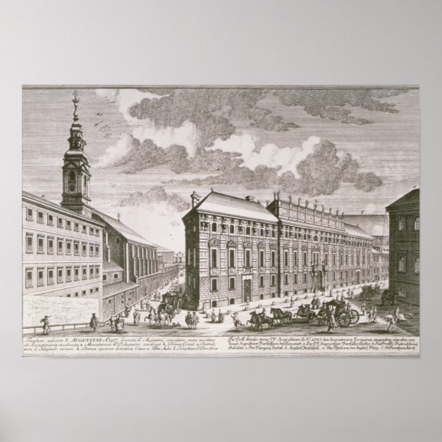 Pôster Vista da Dorotheergasse mostrando a (Frente)