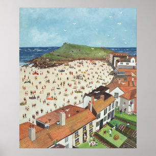 Pôster Vista da galeria St Ives de Tate
