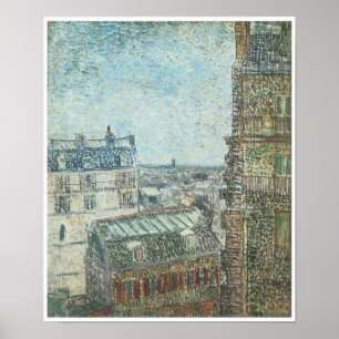 Pôster Vista da janela de Vincent, Vincent van Gogh