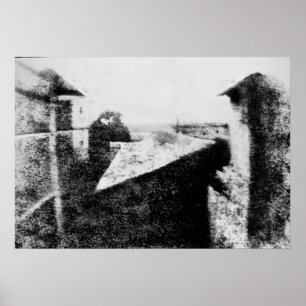 Pôster Vista da Janela em Le Gras, Joseph Niepce