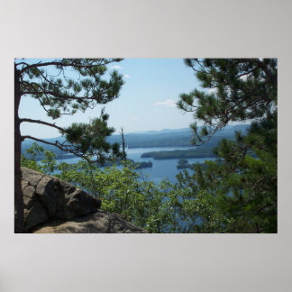 Poster Vista da Montanha de Rattlesnake