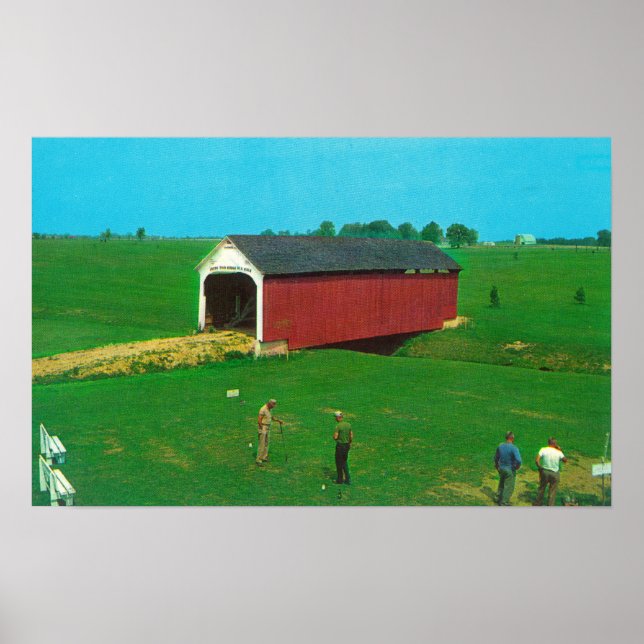 Pôster Vista da ponte Catlin (Frente)