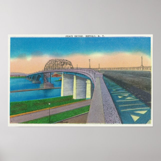 Poster Vista da Ponte da Paz (Frente)