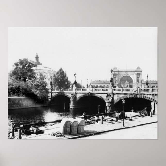 Pôster Vista da Ponte Moltke (Frente)