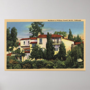 Pôster Vista da residência de William Powell