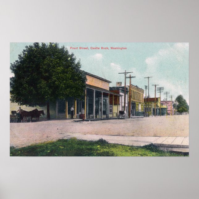 Pôster Vista da Rua Frente 2 (Frente)