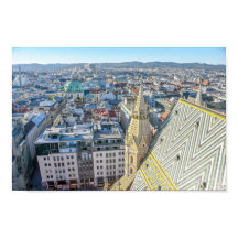 Vista da Torre da Catedral de Santo Estêvão, Viena
