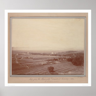 Pôster Vista da universidade mmoída… (1338)