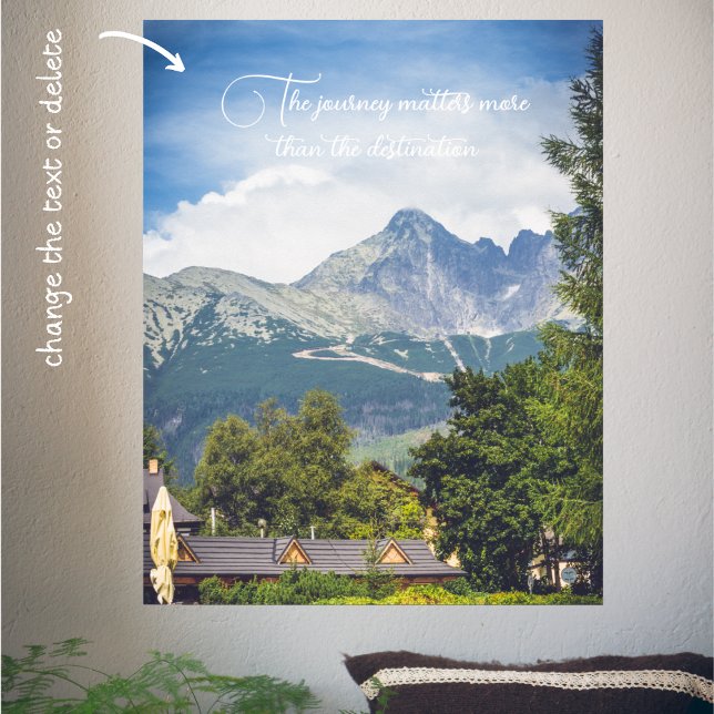 Poster Vista das montanhas (Criador carregado)