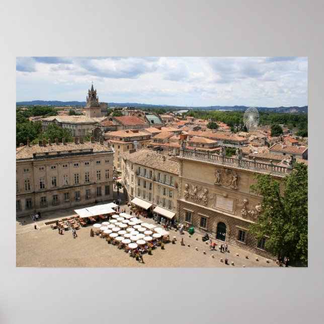 Poster Vista de Avignon (Frente)