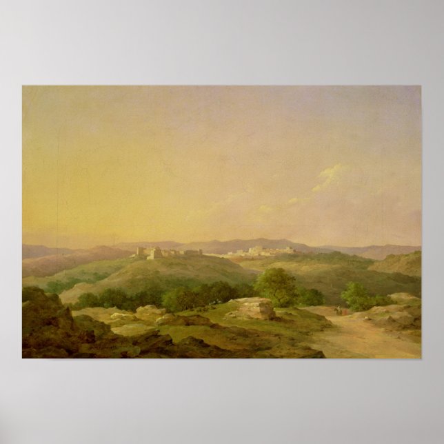 Pôster Vista de Belém, 1857 (Frente)