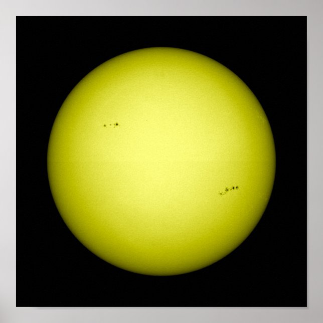 Poster Vista de cheio do Sol (Frente)