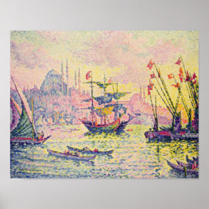 Pôster Vista de Constantinople, 1907
