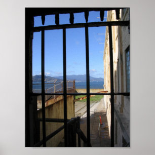 Pôster Vista de Dentro Alcatraz