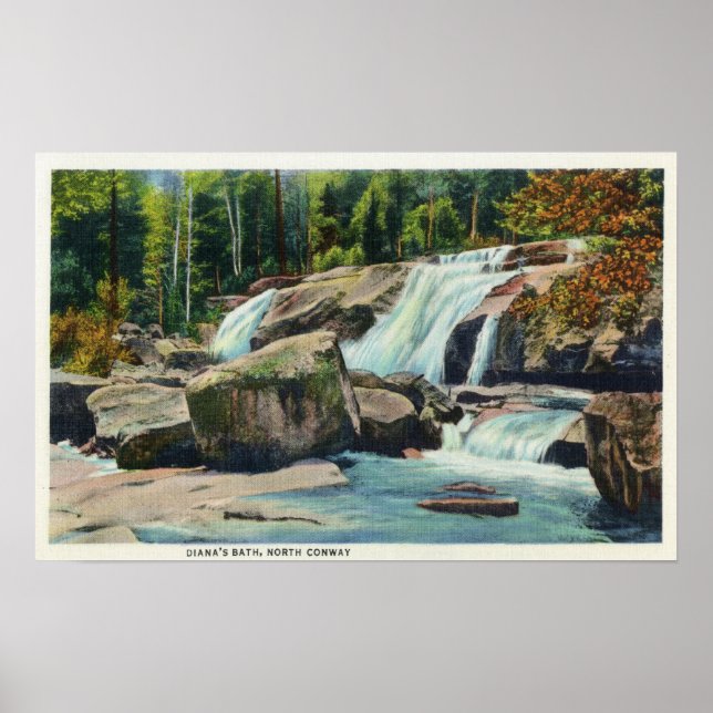 Poster Vista de Diana's Bath (Frente)