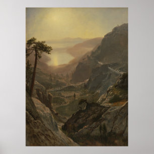 Poster Vista de Donner Lake, Califórnia