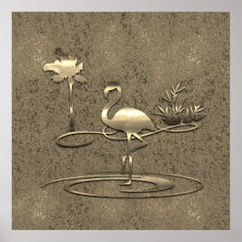 Poster Vista de Férias Douradas