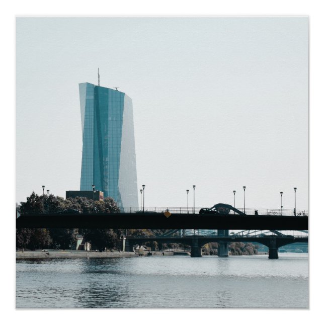 Pôster Vista de Frankfurt (Frente)