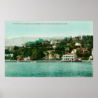 Vista de frente d'água do Yacht Club de São Franci