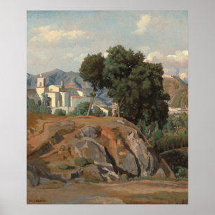 Poster Vista de La Cava - Félix-Hippolyte Lanoüe Fine Art