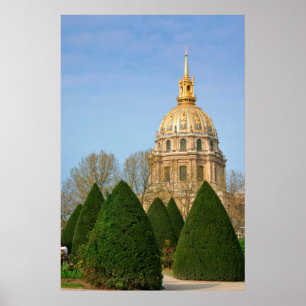 Poster Vista de Les Invalides Eglise Du Dome