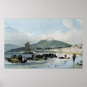 Poster Vista de Macau, China