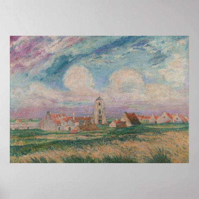 Poster Vista de Mariakerke (Frente)