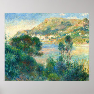 Poster Vista de Monte Carlo - Auguste Renoir Fine Art