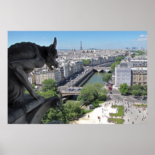Pôster Vista de Notre Dame de Paris (Poster) (Frente)