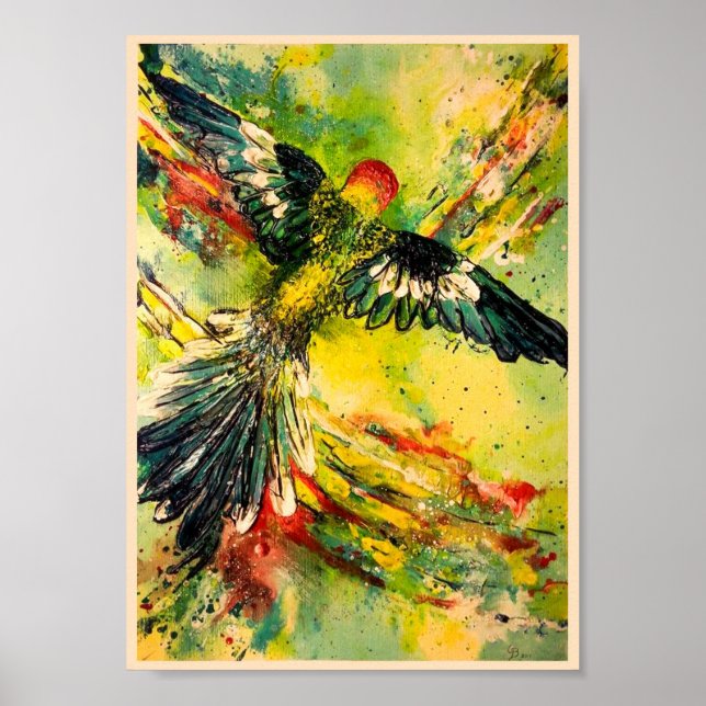 Pôster Vista de Olhos de Aves (Frente)