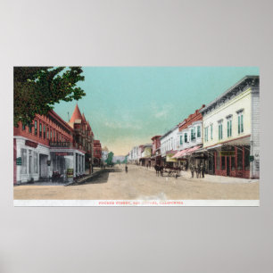 Pôster Vista de quarto StreetSan Rafael, CA