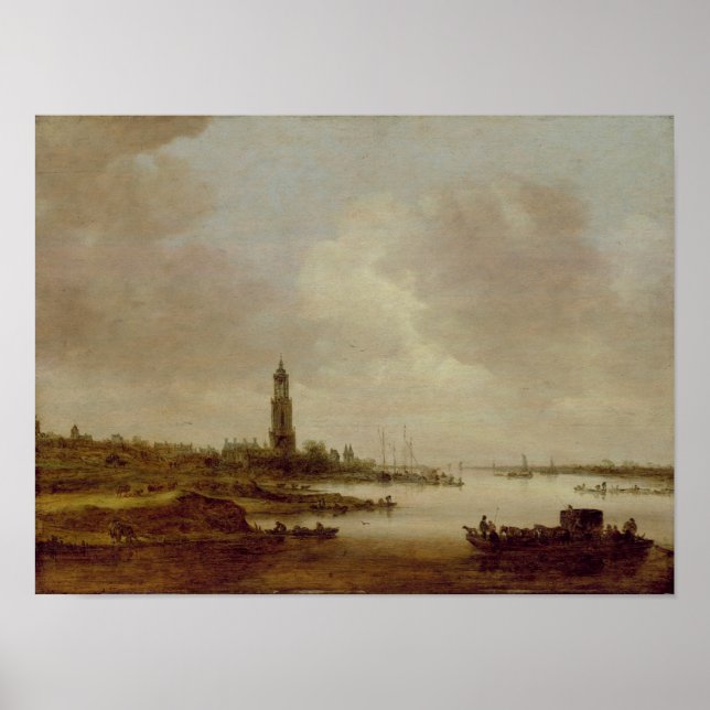 Pôster Vista de Rhenen (Frente)