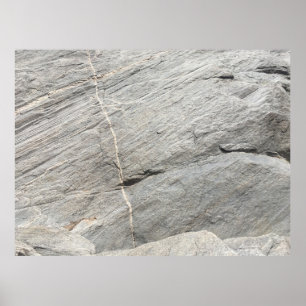 Poster vista de rock cinza