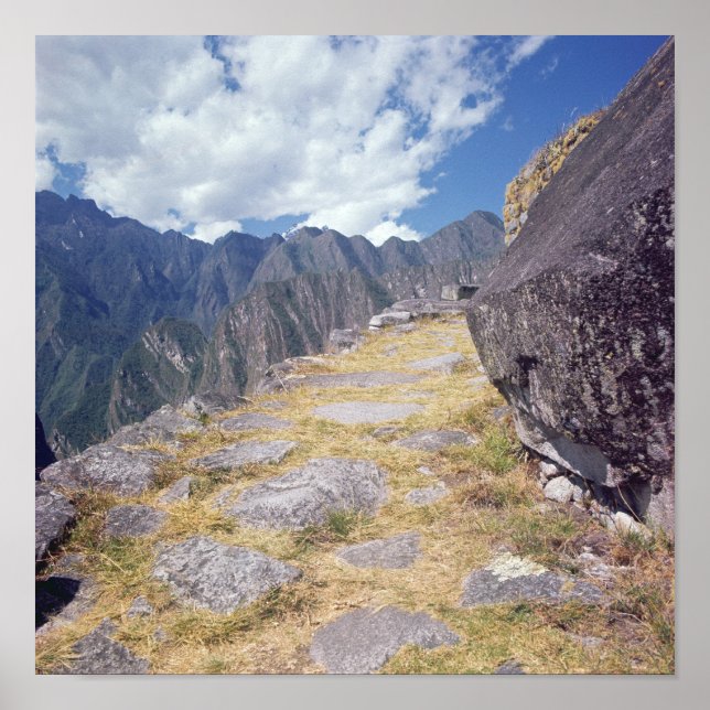 Pôster Vista de um precipício (Frente)