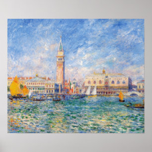 Pôster Vista de Veneza por Renoir