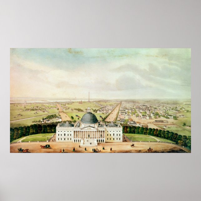 Pôster Vista de Washington (Frente)