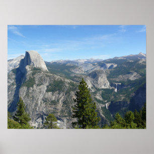 Poster Vista de Yosemite do ponto da geleira